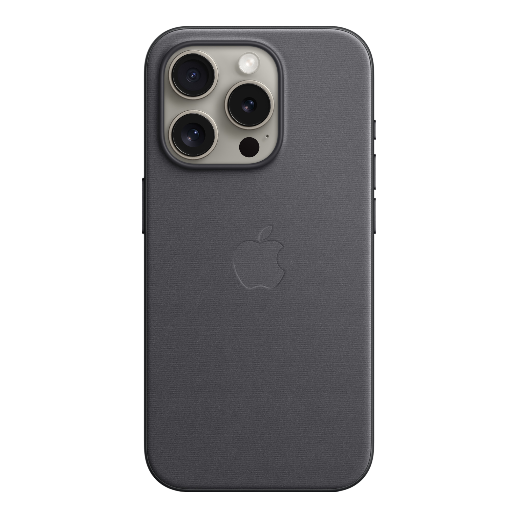 iPhone 15 Pro FineWoven Case with MagSafe - Black - alAsil